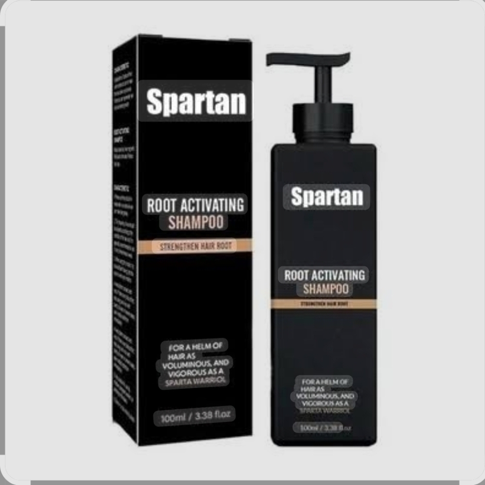 NEW Spartan Root Activating Shampoo 100ml Sealed Unisex